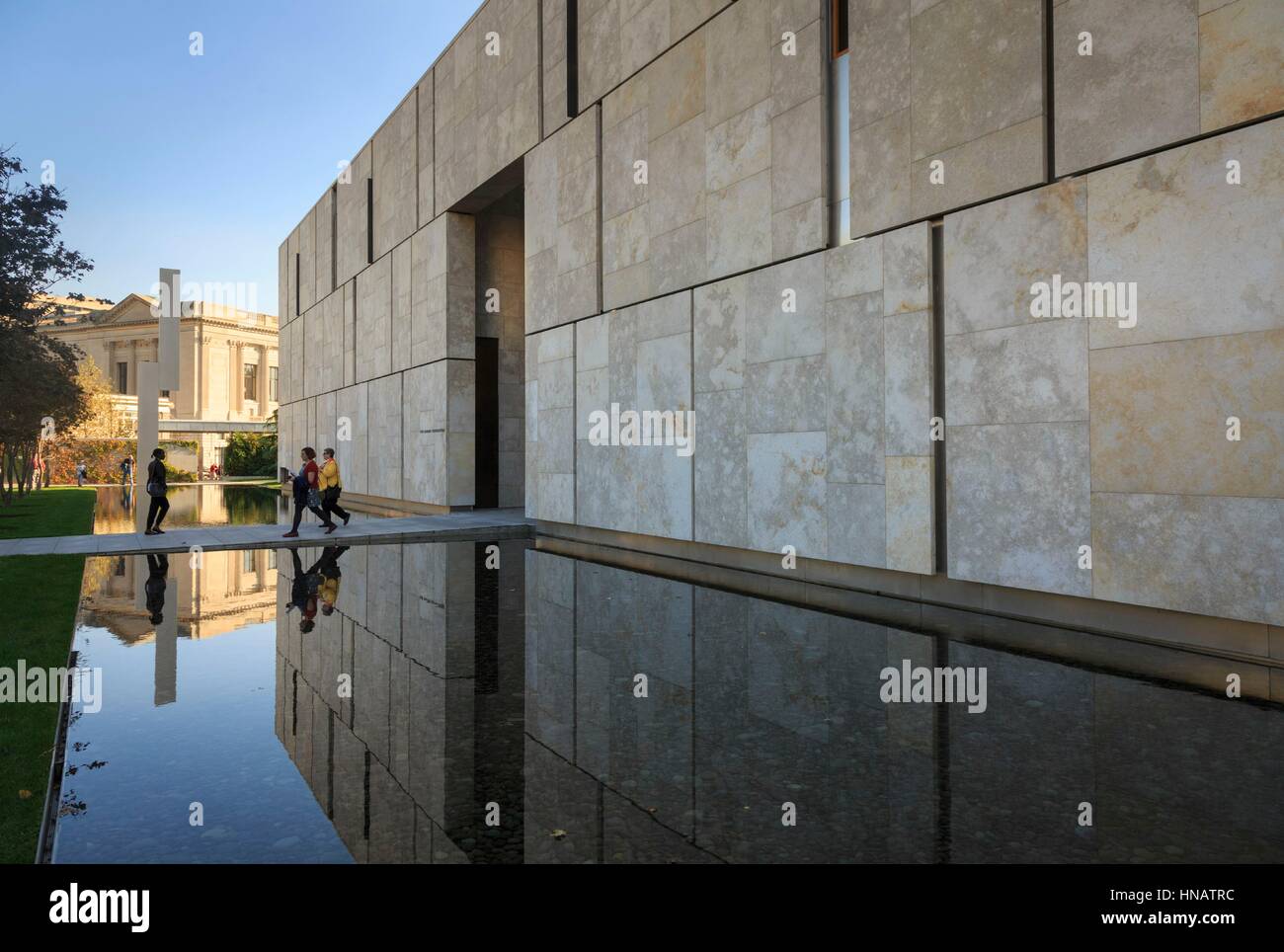 Die Barnes Foundation Museum, Philadelphia, Pennsylvania, USA - von TOD WILLIAMS BILLIE TSIEN Architekten. Stockfoto