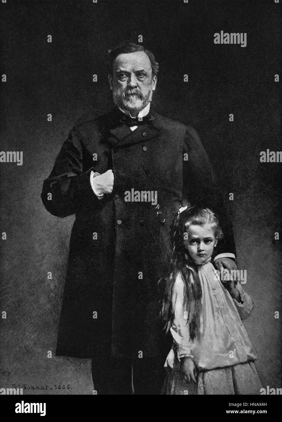 LOUIS PASTEUR CHEMIKER & MIKROBIOLOGE (1880) Stockfoto