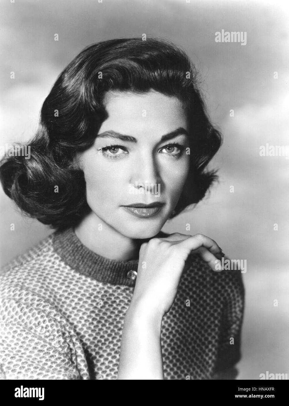 LAUREN BACALL SCHAUSPIELERIN (1958) Stockfoto