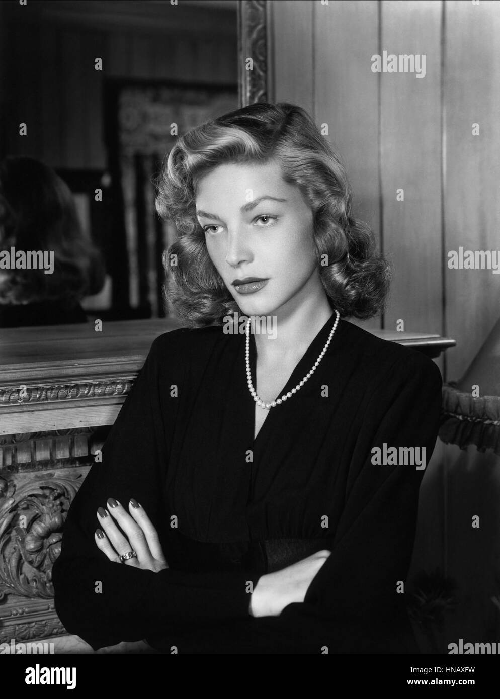 LAUREN BACALL SCHAUSPIELERIN (1945) Stockfoto