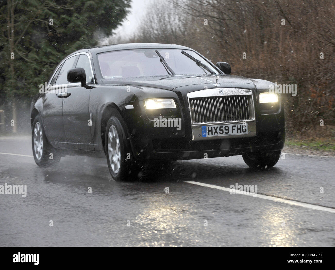 2010-Rolls Royce Silver Ghost-super Luxus-Auto Stockfoto