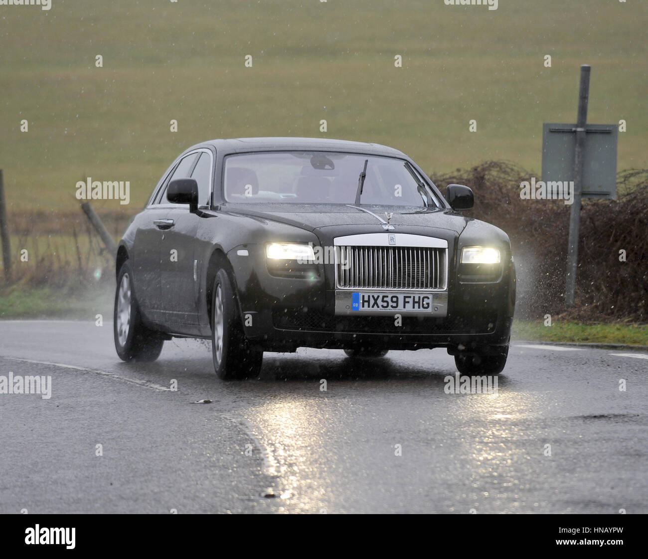 2010-Rolls Royce Silver Ghost-super Luxus-Auto Stockfoto