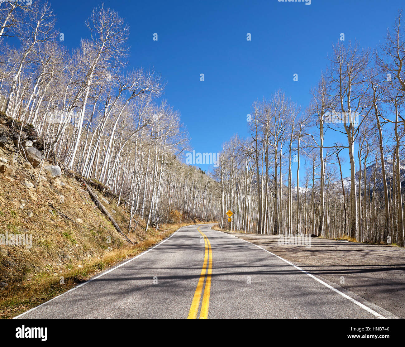 Panoramastraße, Reisen Konzept Bild, Colorado, USA. Stockfoto