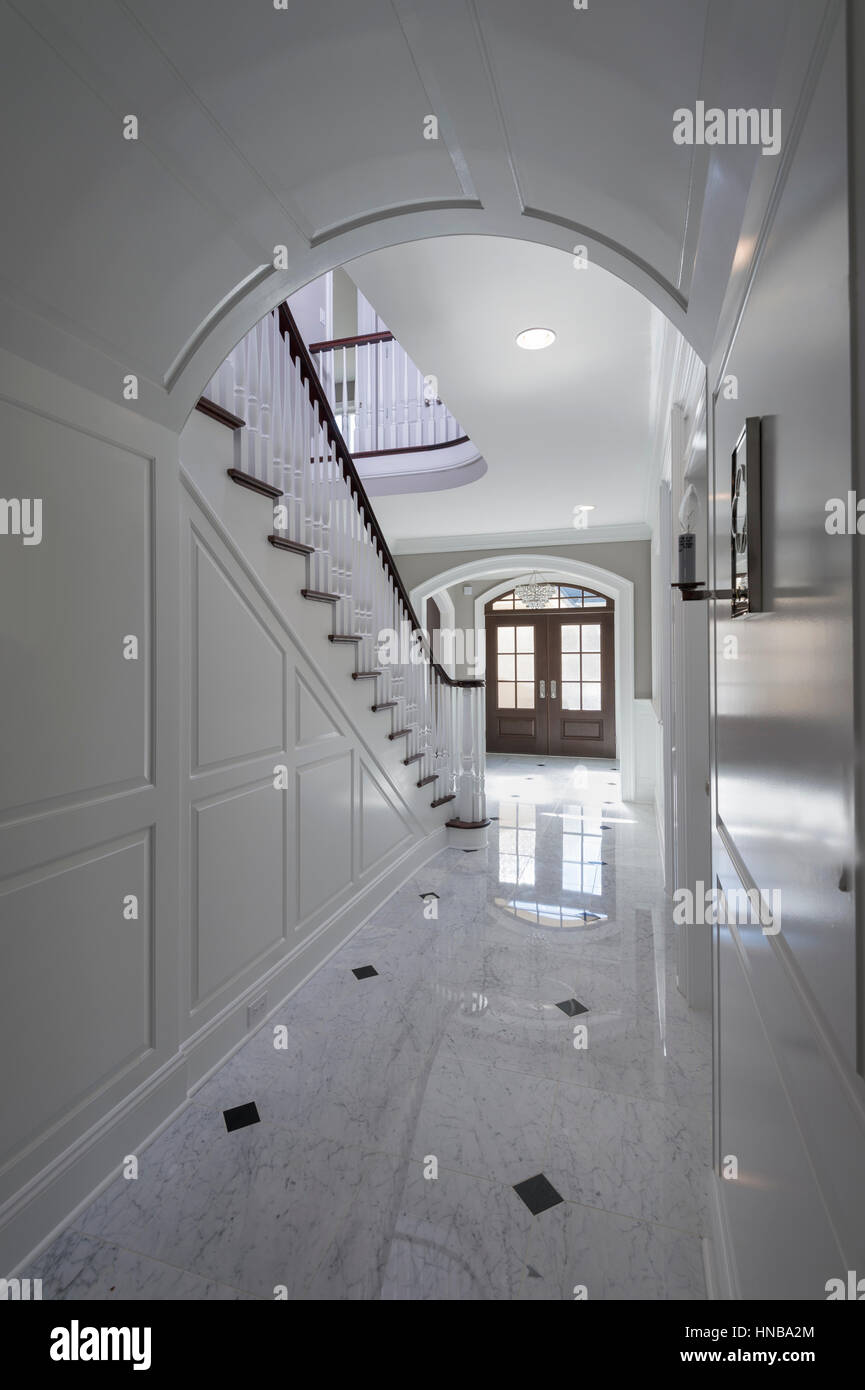 Mansion Interior Marble Stockfotos Mansion Interior Marble