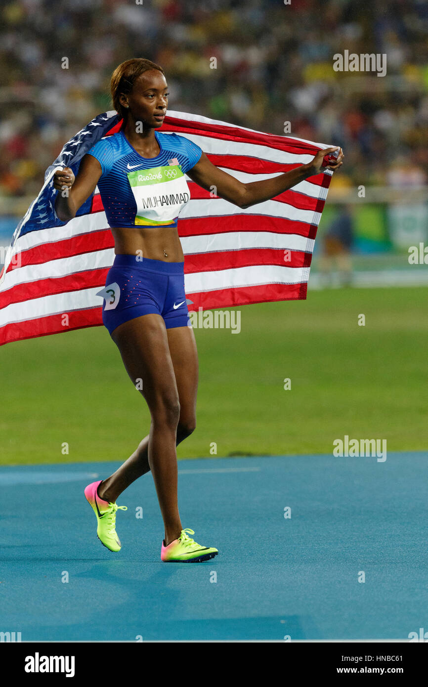 Rio De Janeiro, Brasilien. 18. August 2016. Leichtathletik, Dalilah