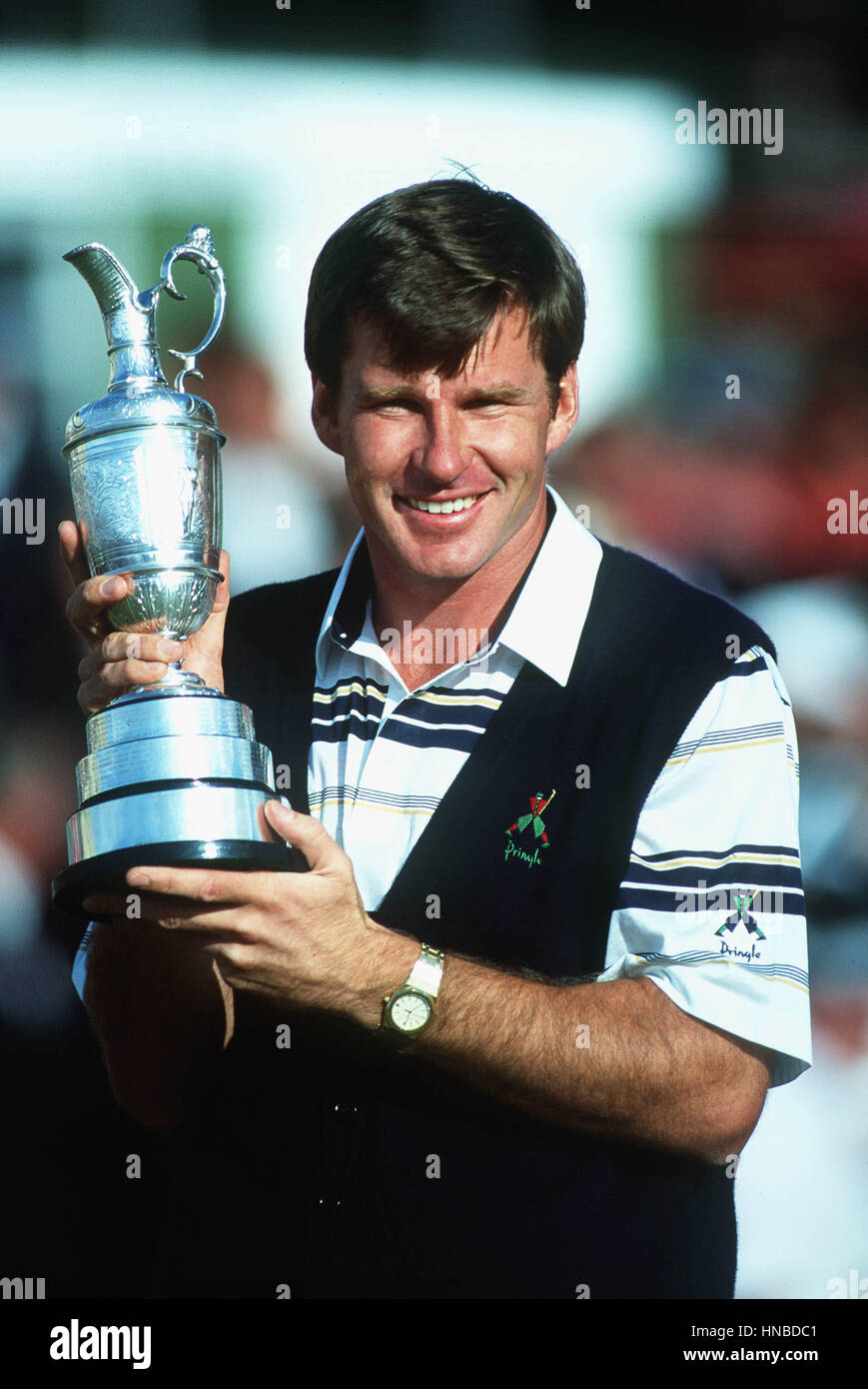 NICK FALDO geöffnet 1990 28. Juli 1990 Stockfoto