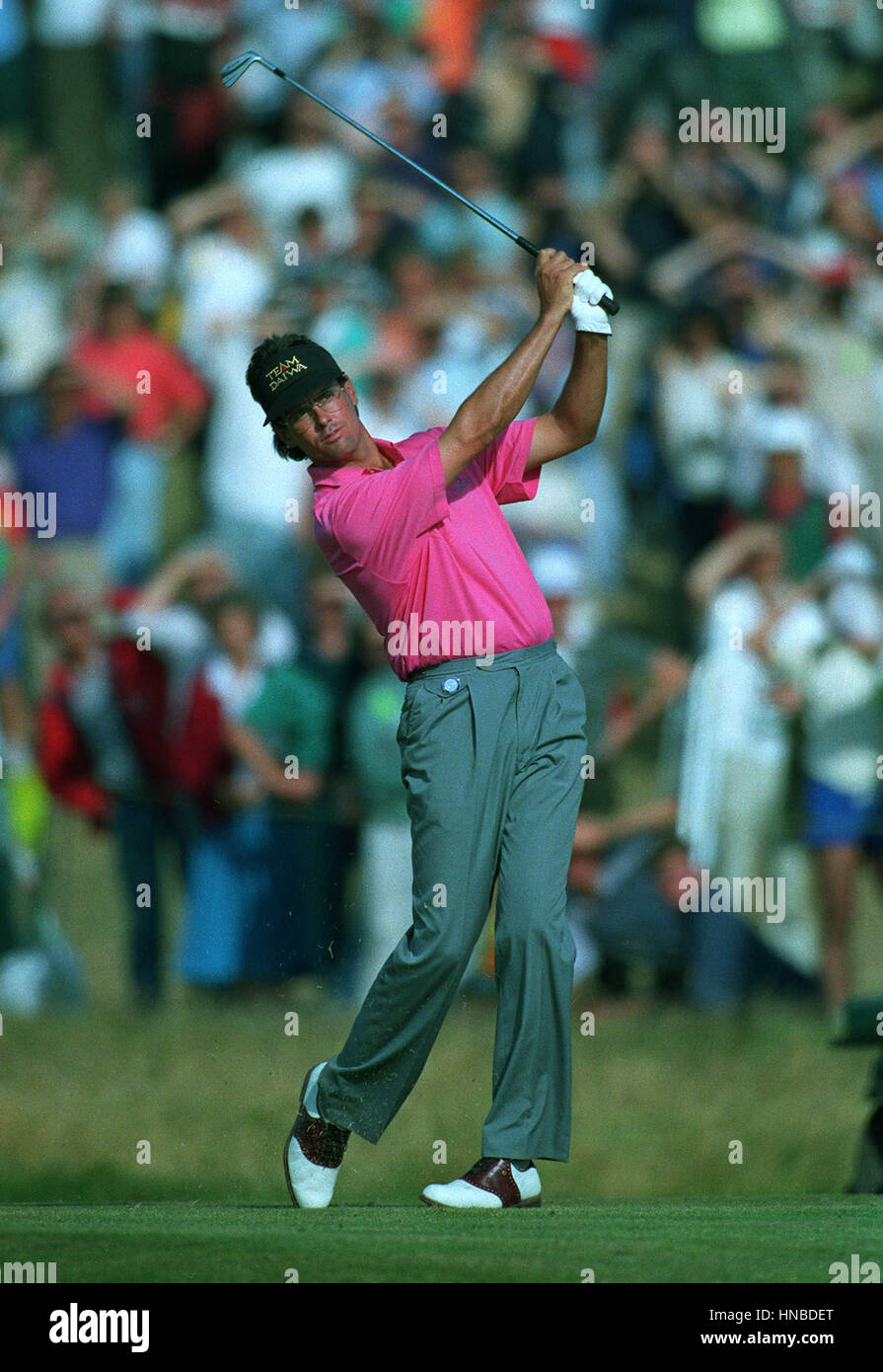 IAN Bäcker-Fink BRITISH OPEN CHAMPIONSHIPS 24. Januar 1992 Stockfoto