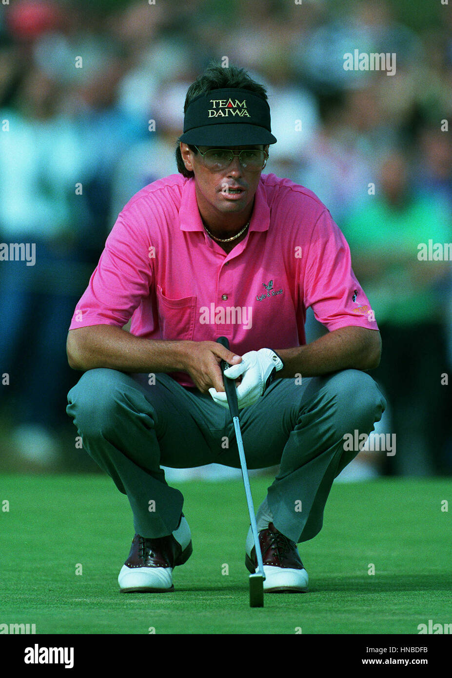 IAN Bäcker-Fink BRITISH OPEN CHAMPIONSHIPS 21. Juli 1991 Stockfoto