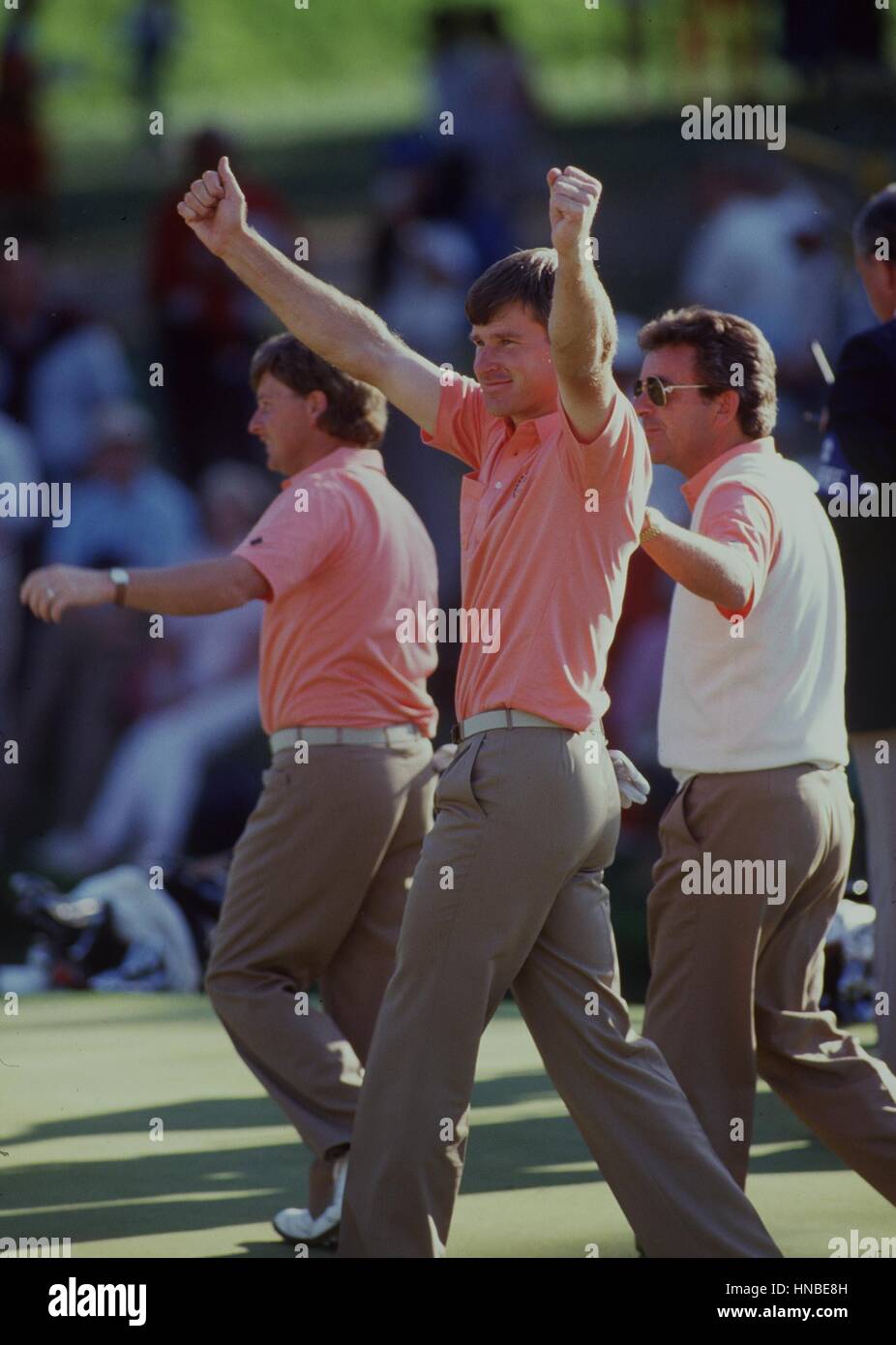NICK FALDO RYDER CUP MUIRFIELD Dorf 27. September 1987 Stockfoto