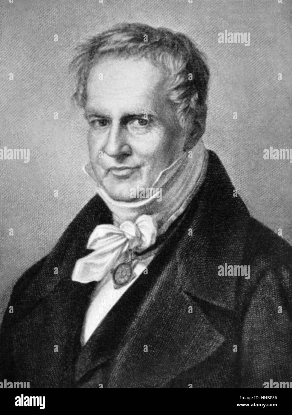 ALEXANDER VON Humboldt-1. Januar 1800 Stockfoto