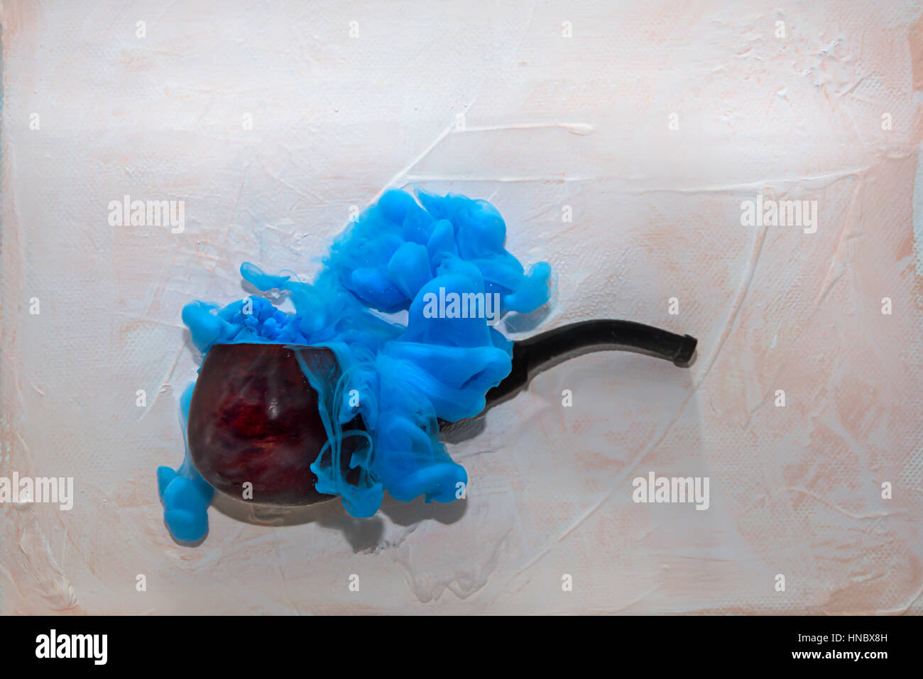 Konzeptionelle Pfeife Stockfoto