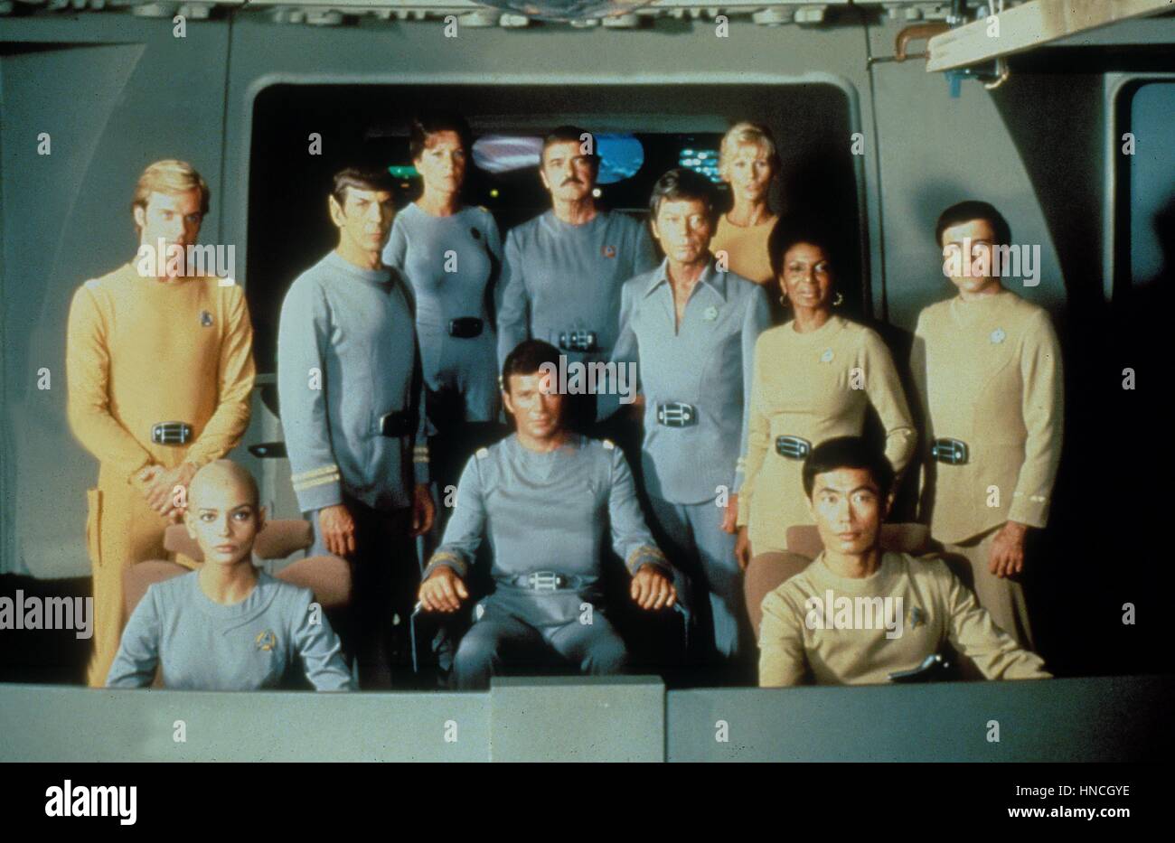 1. Januar 1979 -... Star Trek I: The Motion Picture, Persis hatte, Leonard Nimoy, Majel Barrett, William Shatner, Stephen Collins, James Doohan, Deforest Kelley, Grace Lee Whitney, George Takei, Nichelle Nichols Wakter Koenig... Film und Fernsehen. (Kredit-Bild: © Sammlung/Unterhaltung Bilder über ZUMA Press) Stockfoto