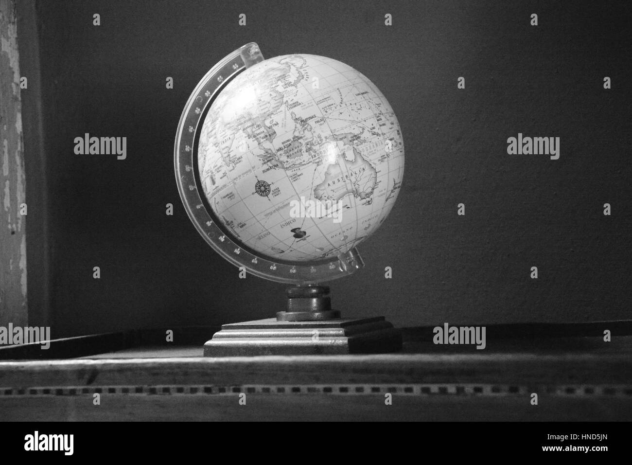 Antike Weltkarte Stockfoto