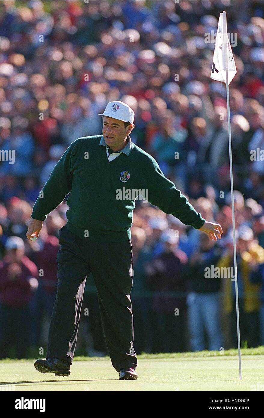 CONSTANTINA ROCCA RYDER CUP Loch IN einem 22. September 1995 Stockfoto