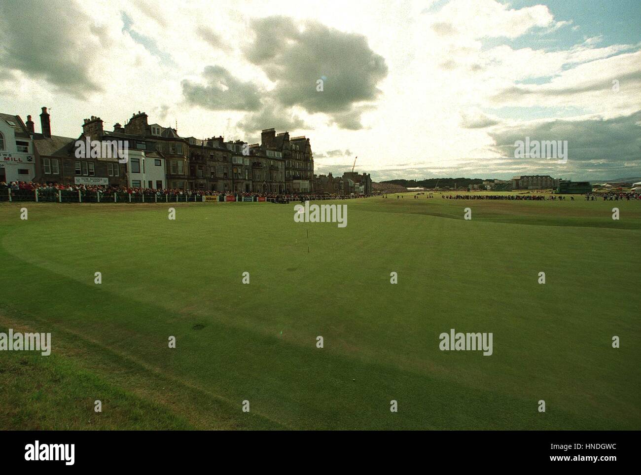 DAS 18. GRÜN BRITISCHE OPEN ST. ANDREWS 31. Januar 1996 Stockfoto
