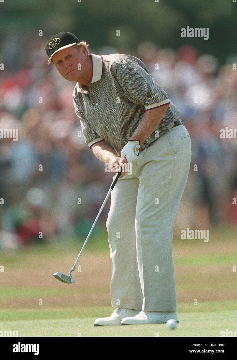 JACK NICKLAUS BRITISH OPEN CHAMPIONSHIP 22. Juli 1996 Stockfoto