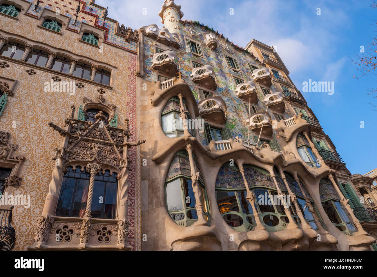Schone Gaudi Haus Barcelona Bilder