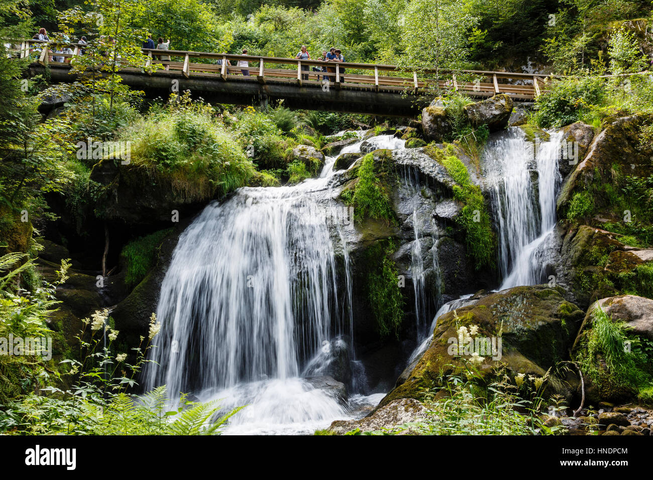Triberger Wasserfälle, Schwarzwald, Deutschland Stockfoto