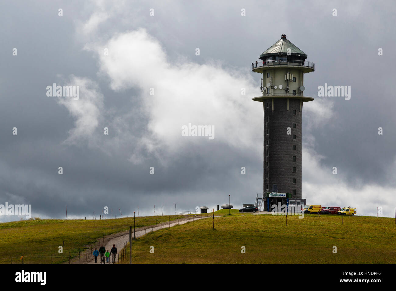 Feldberg-Turm, Schwarzwald, Deutschland Stockfoto