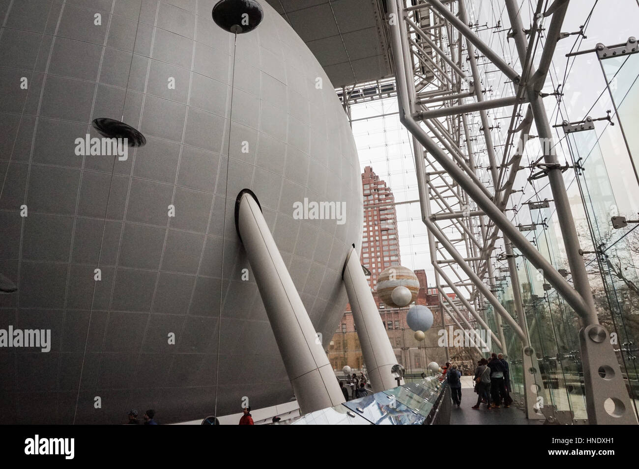 Hayden Planetarium am American Museum of Natural History, New York City, USA Stockfoto