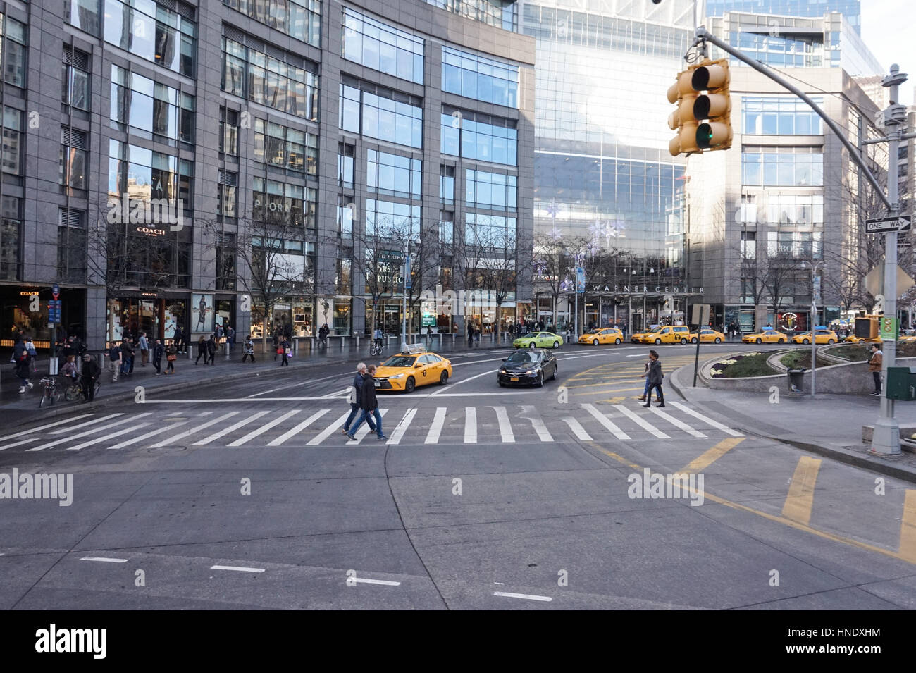 Columbus Circle, New York City, USA Stockfoto