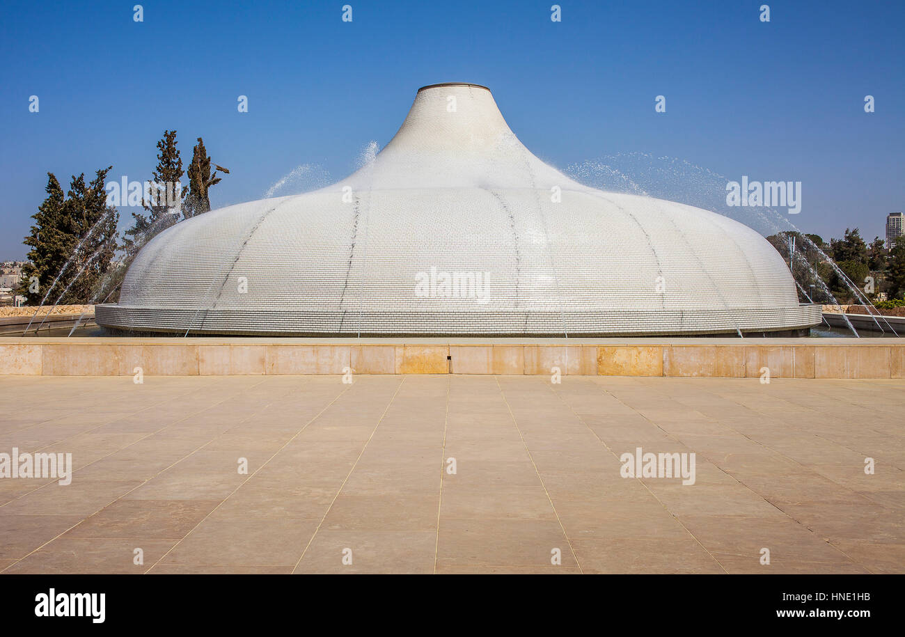 Israel-Museum, Schrein des Buches, Jerusalem, Israel. Stockfoto