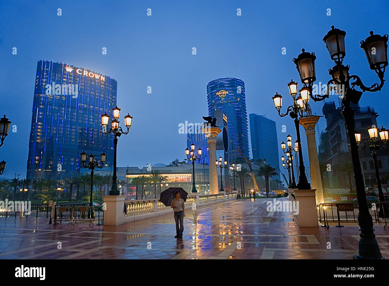 Stadt der Träume, Taipa Island, Macau, China Stockfoto