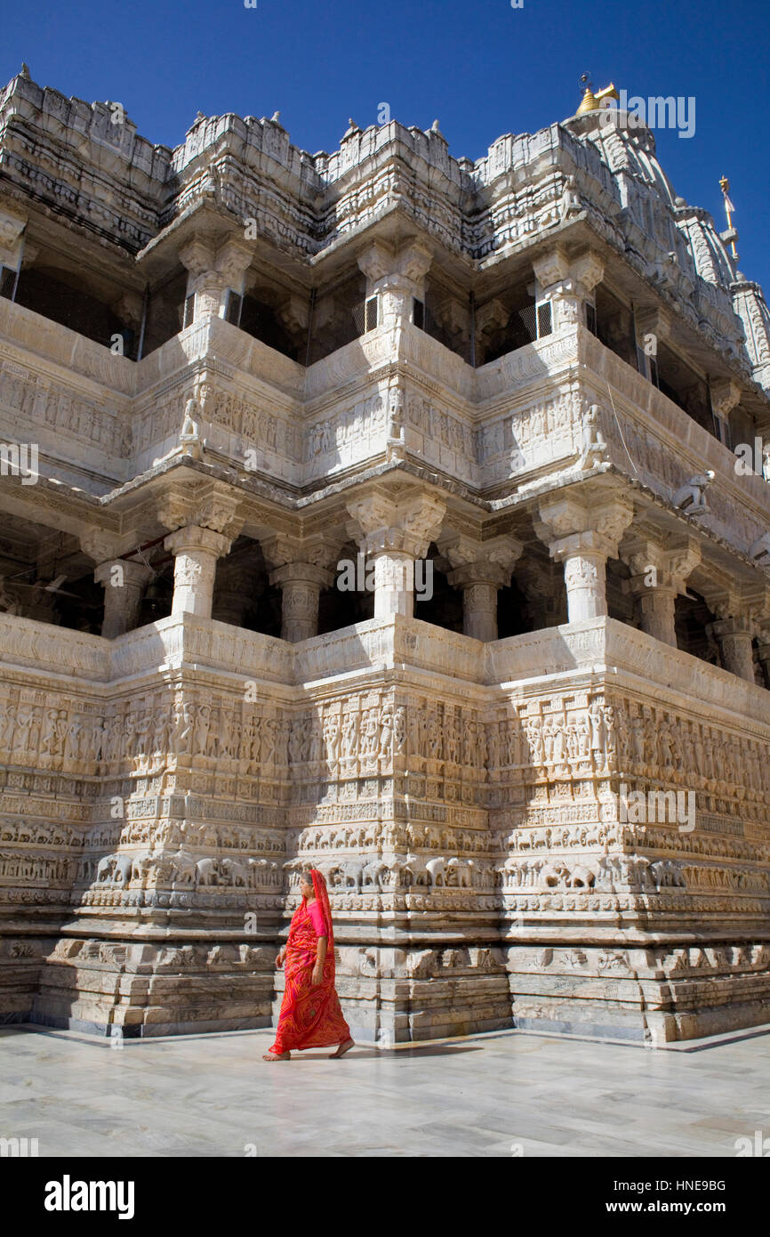 Jagdish Tempel, Udaipur, Rajasthan, Indien Stockfoto