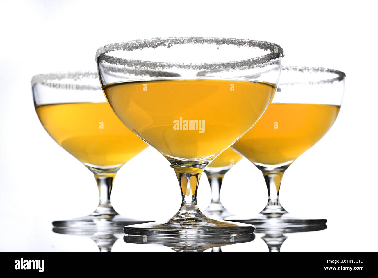 Studioaufnahme von Produktionen Getränk Stockfoto