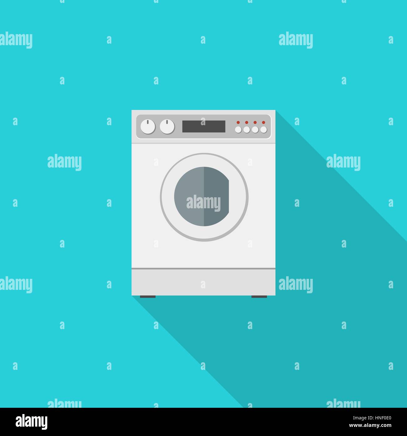 Waschmaschine Stock Vektor