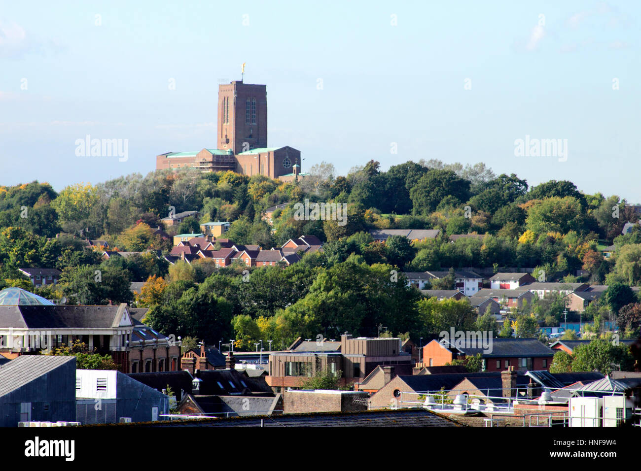 Guildford Kathedrale Surrey Stockfoto