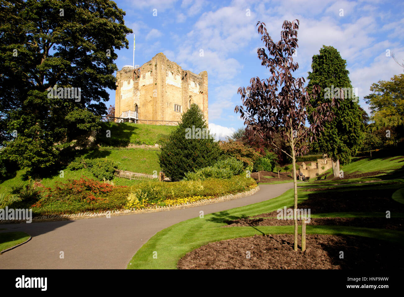 Guildford Castle Surrey Stockfoto
