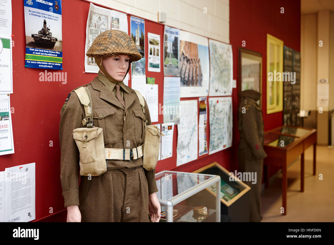 Somme Zentrum Heimatmuseum Newtownards County Down Northern Ireland Stockfoto