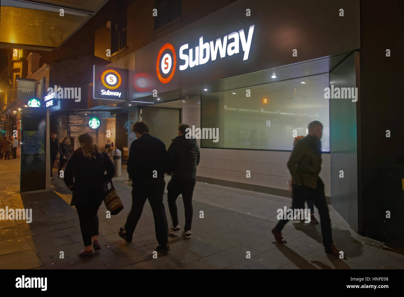Hillhead u-Bahn u-Bahn Byres Road Glasgow Stockfoto