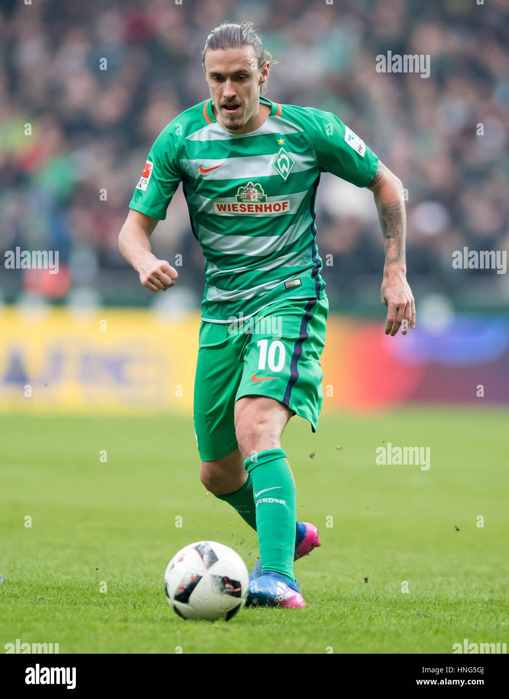 Bremen Deutschland 11 Februar 2017 Max Kruse Von Bremen Spielt