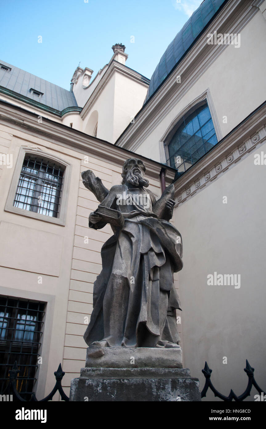 Lateinische Kathedrale - katholische Basilika, der wichtigsten Tempel der Lviv Erzdiözese der römisch-katholischen Kirche in Domplatz Stockfoto