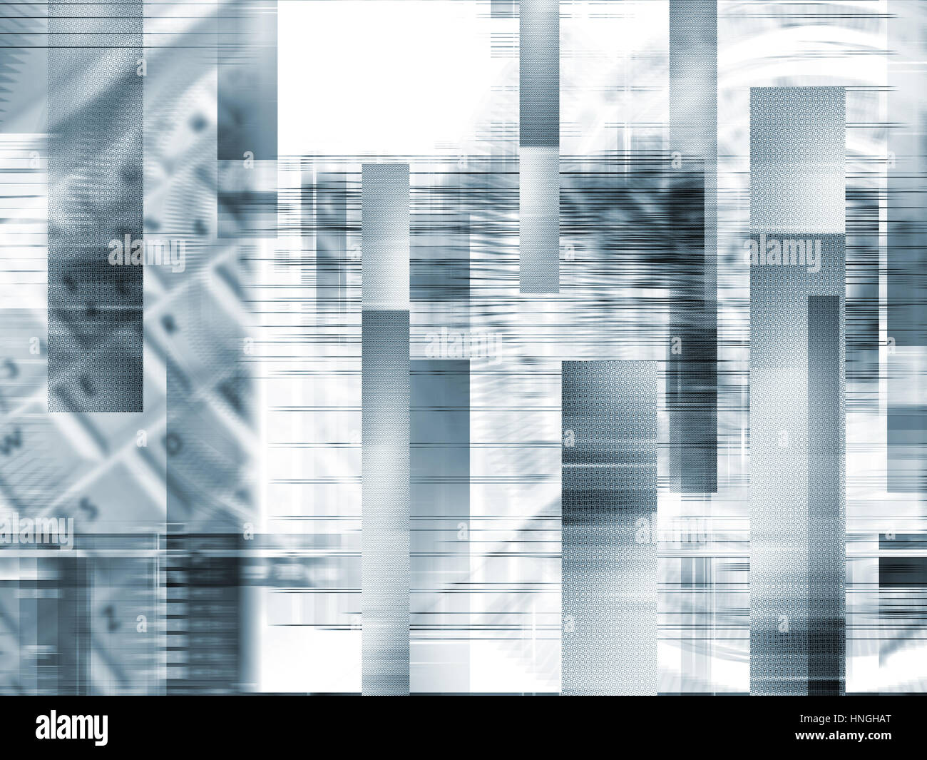 Glitch Hintergrund oder Computer Bildschirm Fehler oder digitale Pixel Rauschen abstrakte Muster TV Signal Fail oder Daten Verfall oder Grunge Tapete. Stockfoto