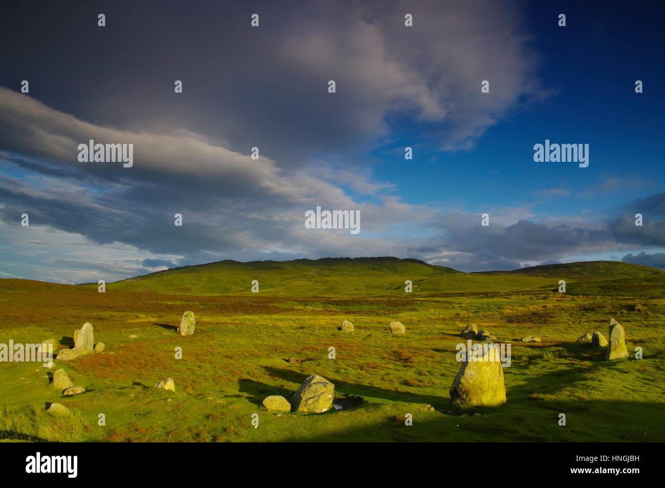 Druiden Kreis, Penmaenmawr, North Wales, Stockfoto