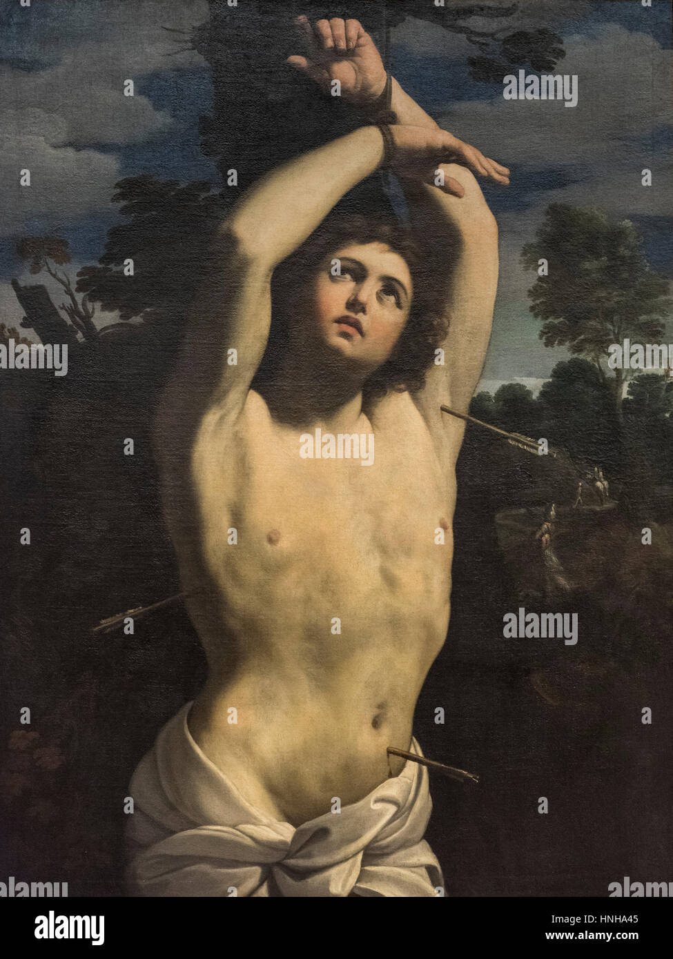 Rom. Italien. Guido Reni (1575-1642), St. Sankt Sebastian, ca. 1615, Capitoline Museum. Musei Capitolini. Stockfoto