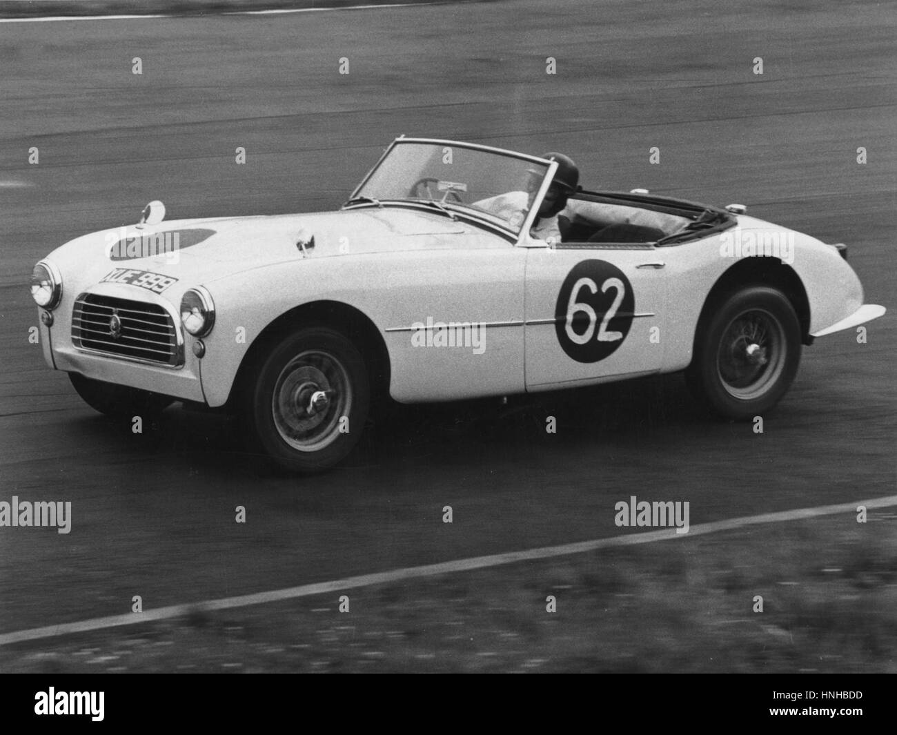 Doretti, J.Gamble, Brands Hatch 1961 zu schlucken Stockfoto