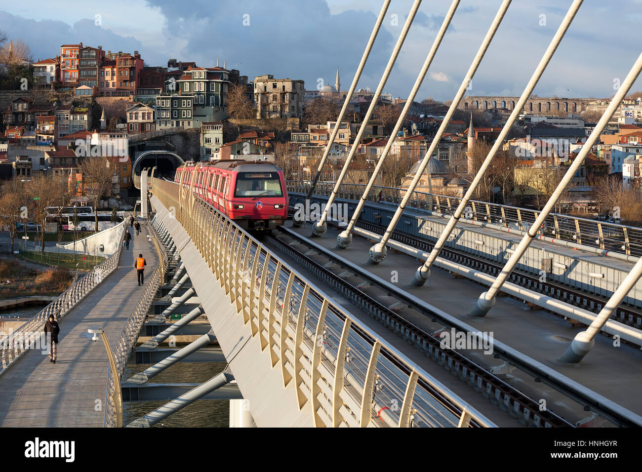 Istanbul U Bahn Stockfotos & Istanbul U Bahn Bilder Alamy