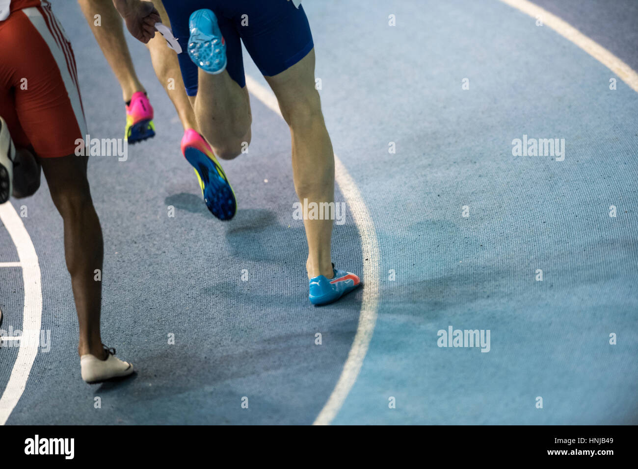 Leichtathletik in der halle Fotos und Bildmaterial in hoher Auflösung