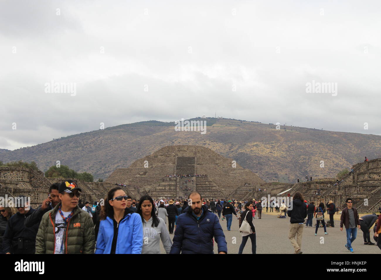 Teotihuacan Stockfoto