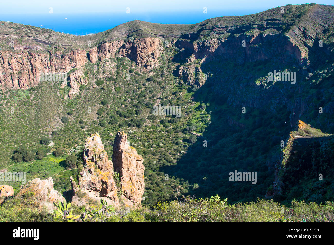 Caldera de Bandama, Gran Canaria, Spanien Stockfoto