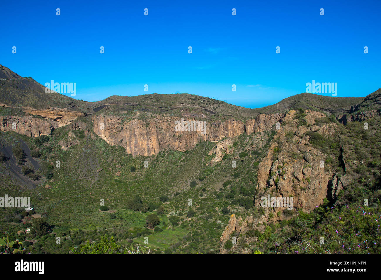 Caldera de Bandama, Gran Canaria, Spanien Stockfoto