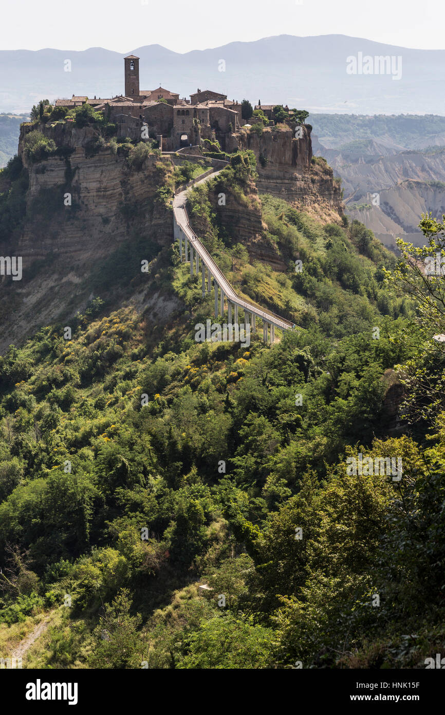Civita di Bagnoregio, Viterbo, Italien Stockfoto