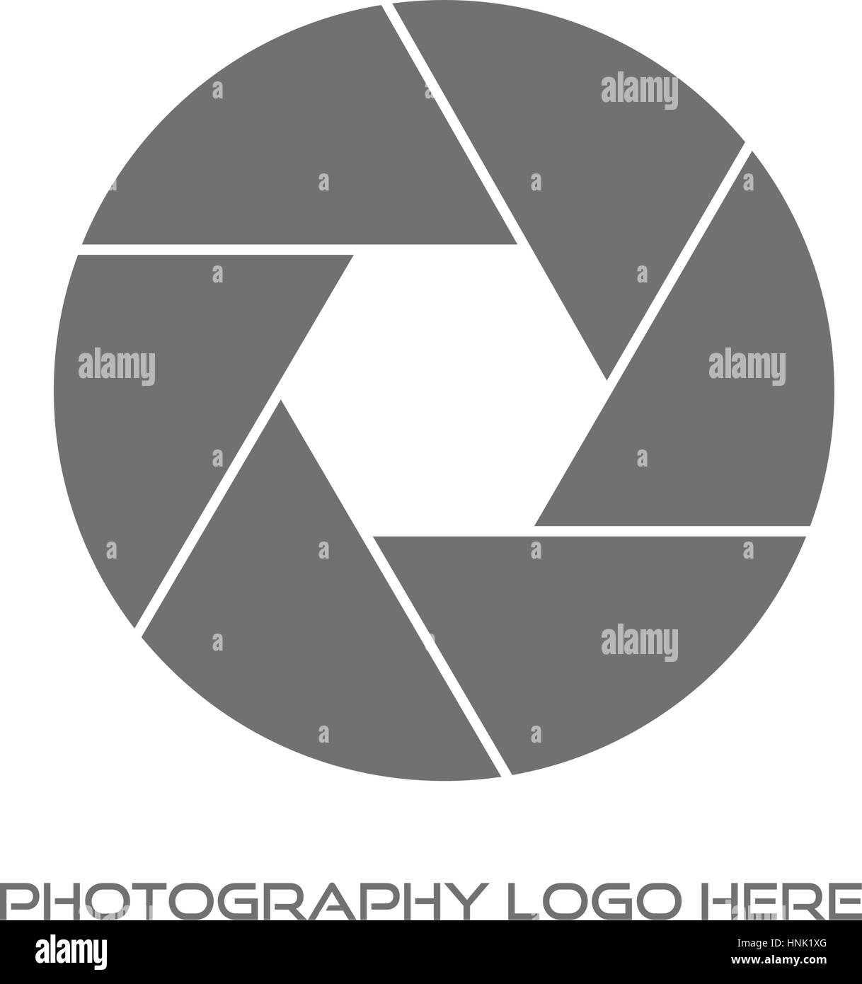 Fotograf / Fotografie Logo Design Stock Vektor