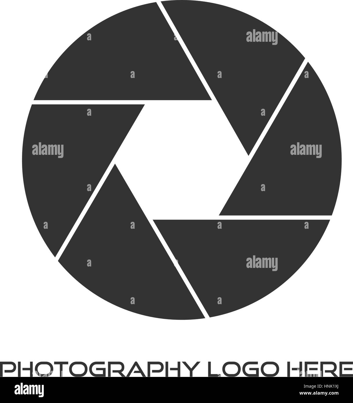 Fotograf / Fotografie Logo Design Stock Vektor