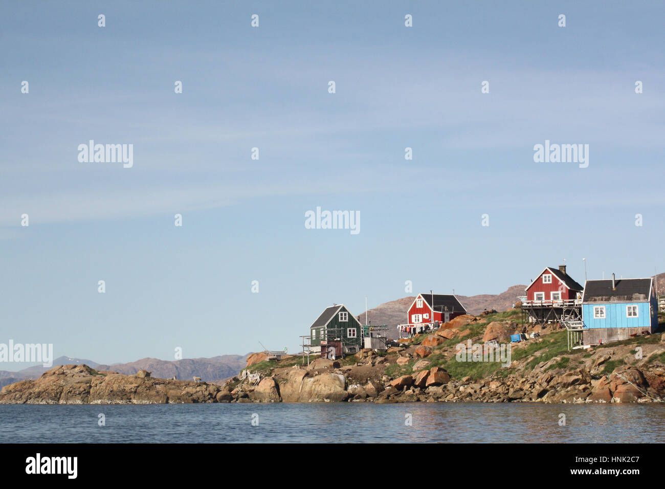 Sondre Upernavik - Grönland Stockfoto