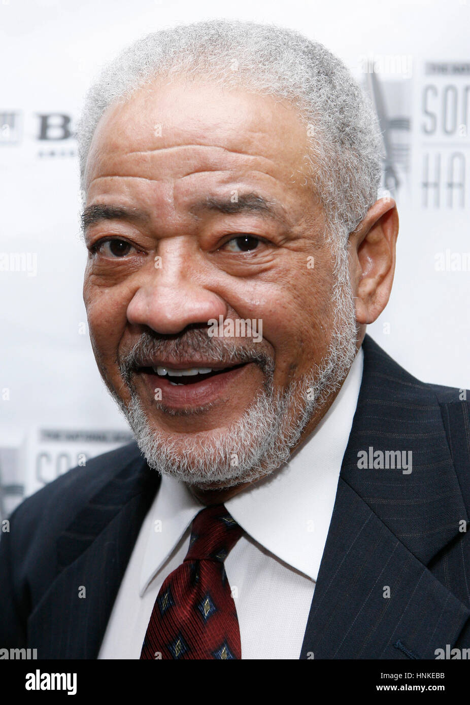 Bill Withers im Bild während der cocktail-Party, bevor die 38. Songwriters Hall Of Fame Zeremonie im Marriott Marquis am 7. Juni 2007 in New York City statt Stockfoto